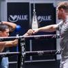 Saul Alvarez held an open training session 14