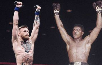 White vergeleek McGregor met de legendarische Ali