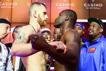 Stevenson vs Fonfara weigh-in