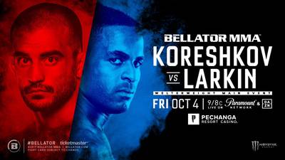 Андрей Корешков vs Лоренц Ларкин на Bellator 229