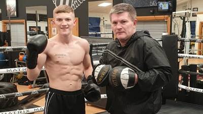 Ricky Hatton's son signs with Matchroom