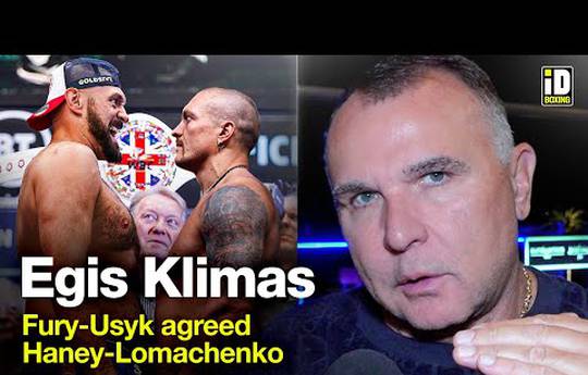 Klimas: "Usyk-Fury entre el 18 de febrero y el 4 de marzo"