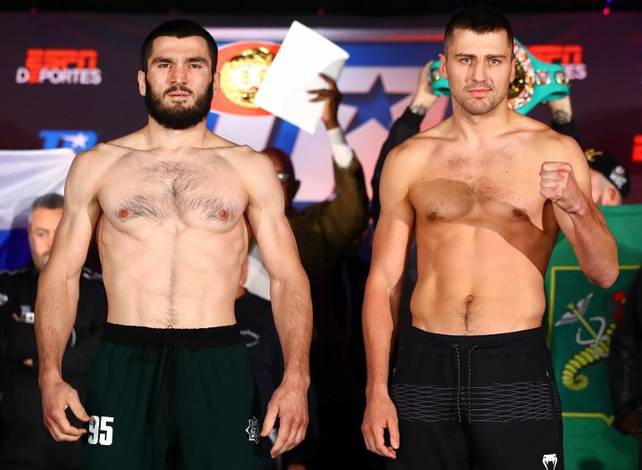 Gvozdyk and Beterbiev make weight