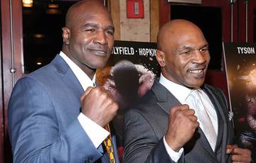 "Seria um assassínio." Holyfield disse quem teria vencido num combate entre Tyson e Tony