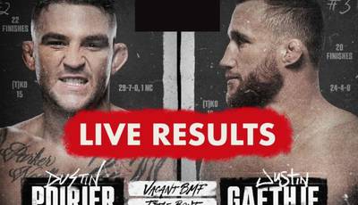UFC 291: Gaethje klopt Poirier knock-out en andere toernooiresultaten