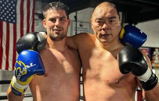Ukrainian super heavyweight spoke about sparring with Zhilei