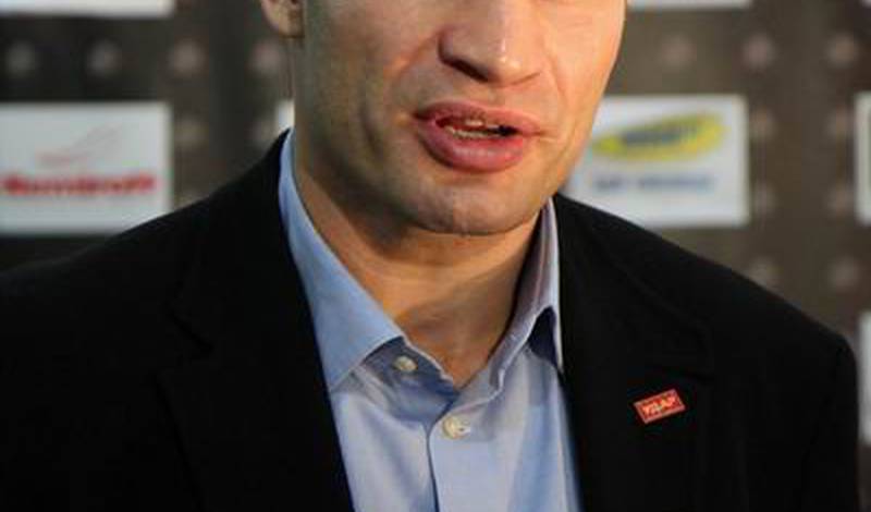 Виталий Кличко на пресс-конференции в Киеве