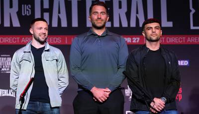 The Taylor-Catterall rematch has been rescheduled for May 25th