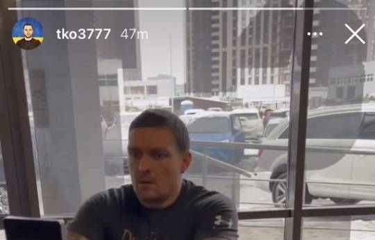 Usyk began training for Fury (video)