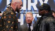 Fury and White did meet at a press conference