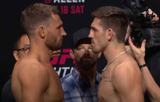 What time is UFC Fight Night 262 Tonight? de Ridder vs Allen - Start times, Schedules, Fight Card