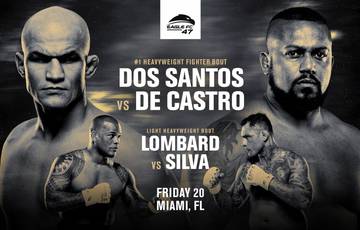 Eagle FC 47: Dos Santos lost to De Castro and other results