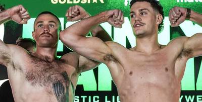 What time is Max McIntyre vs Flin Makeham tonight? Ringwalks, schedule, streaming links