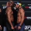 UFC 258 Усман против Бернса: фото с церемонии взвешивания 1