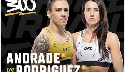 UFC 300 : Andrade vs Rodriguez - Date, heure de début, carte de combat, lieu