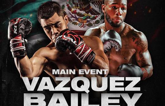 Edward Vazquez vs Daniel Bailey - Date, heure de début, carte de combat, lieu