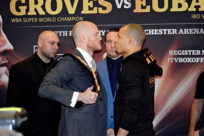 Eubank and Groves at the final presser (photo)