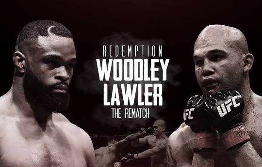 Woodley vs Lawler rematch is canceled. Tyrone injured