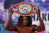 Davis lost the title at the weigh-in, fight with De Los Santos canceled