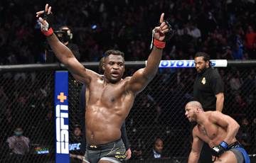 Coach Ngannou wants to see Francis fight Jones