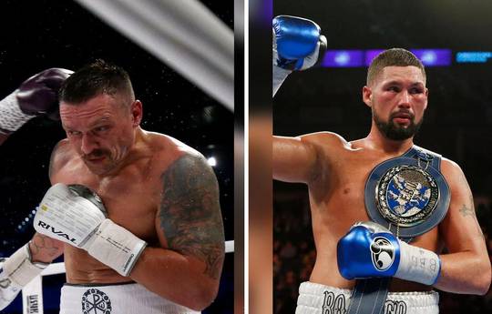 Tony Bellew lâche une bombe sur l'opposition entre Oleksandr Usyk et Lennox Lewis : "C'est loin d'être gagné".