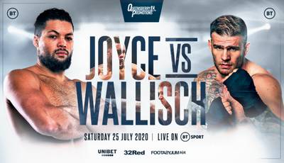 Joyce vs Wallisch. Where to watch live