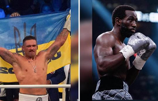 Oleksandr Usyk révèle son choix surprenant pour le combat Canelo-Crawford : "Il est fou"