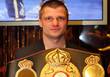 Владимир Сидоренко с поясом чемпиона WBA