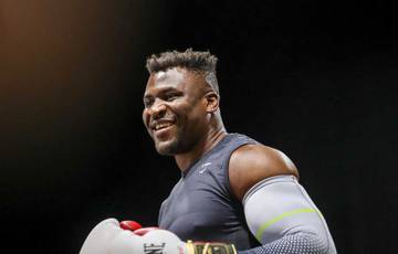 Ngannou's sparring partners before the fight with Joshua became known (photo)