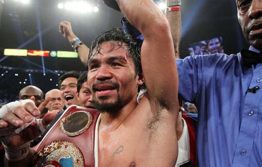 Pacquiao made fun of Mayweather fight in Japan