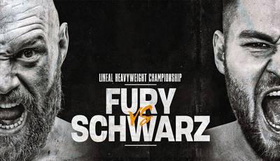 Fury vs Schwartz. Where to watch live
