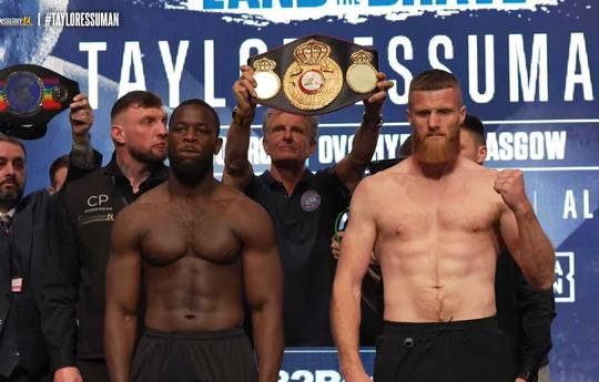 Hoe laat is Aloys Junior tegen David Jamieson vanavond? Ringwalks, schema, streaminglinks
