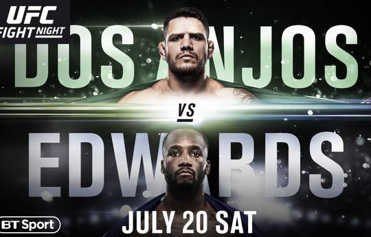 UFC On ESPN 4 Dos Anjos vs Edwards: где смотреть, ссылки на трансляцию