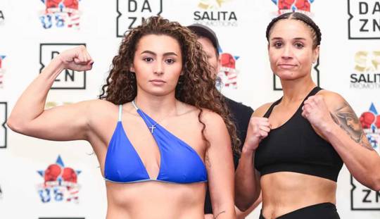 What time is Savannah Tini vs Michaele Nogue tonight? Ringwalks, schedule, streaming links