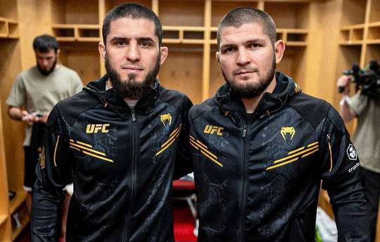 Khabib is happy that Makhachev defeated Della Maddalena
