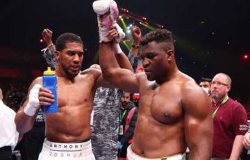 Johnson gaf een verrassende voorspelling voor Joshua's rematch met Ngannou onder MMA-regels