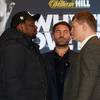 Whyte and Povetkin meet at the press conference 9