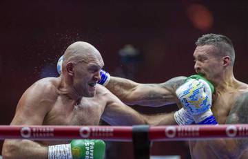 Parker made a prediction for a rematch between Usyk and Fury