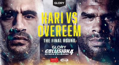 Glory Collision 4. Overeem vs Hari: Ver en línea, enlaces de transmisión