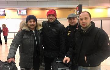 Christian Hammer arrived in Ekaterinburg for Alexander Povetkin fight