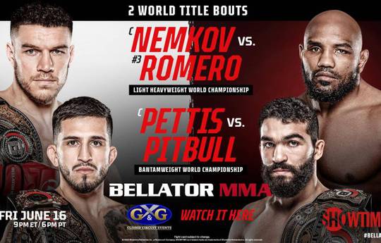 Bellator 297: where to watch, streaming links