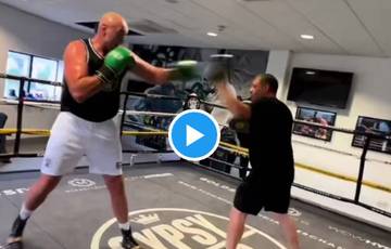 Fury prepares to return to the ring (video)