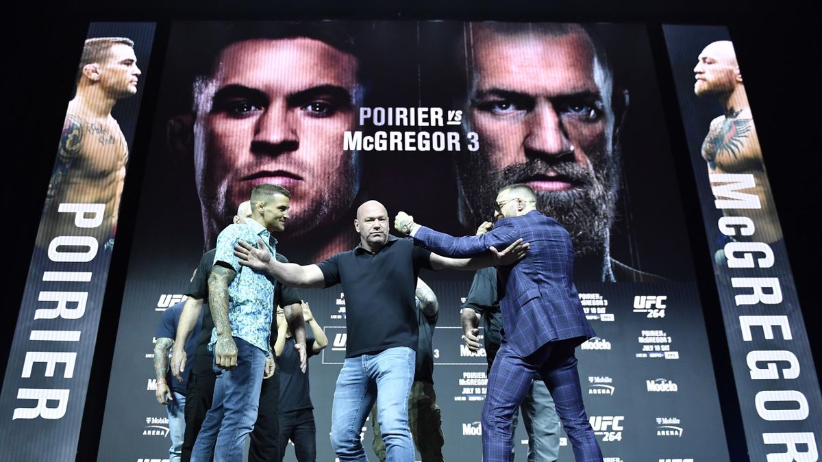 Conor McGregor dropped two places in the official lightweight ranking after a fight with Dustin Poirier at UFC 264