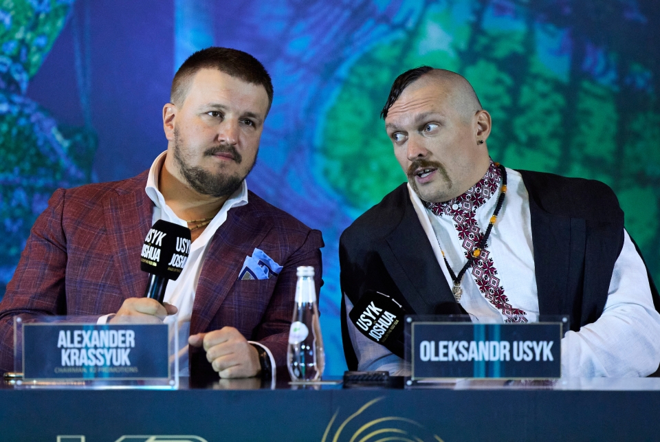 Alexander Krasyuk and Alexander Usik