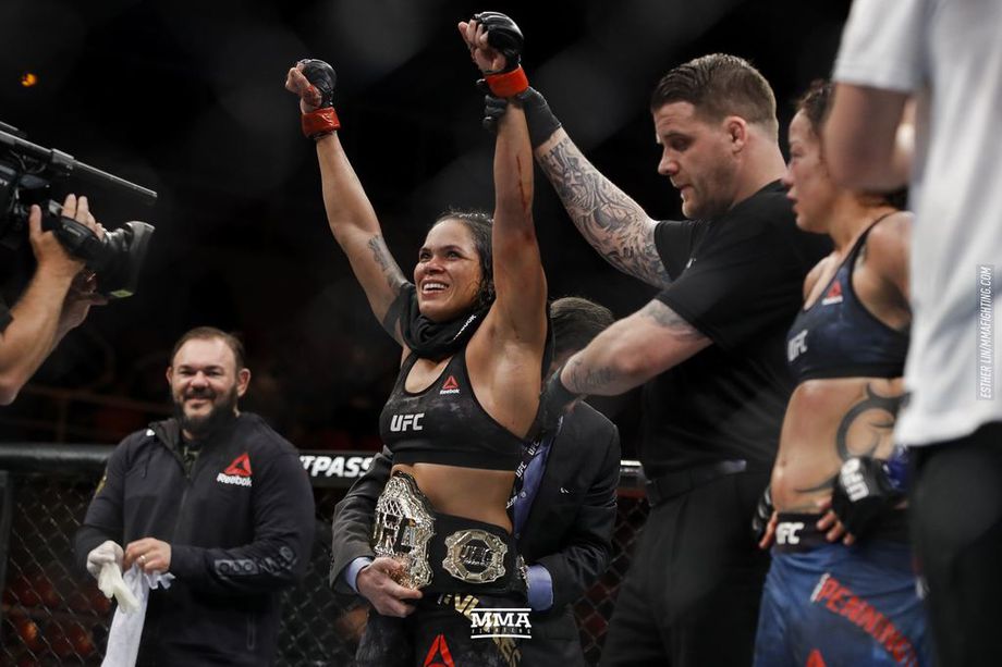 Amanda Núñez continues to dominate the division, photo: MMA Fighting