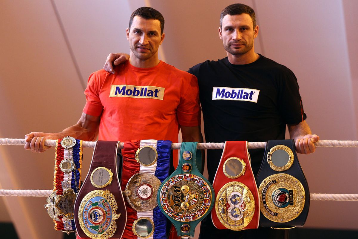 Wladimir and Vitali Klitschko