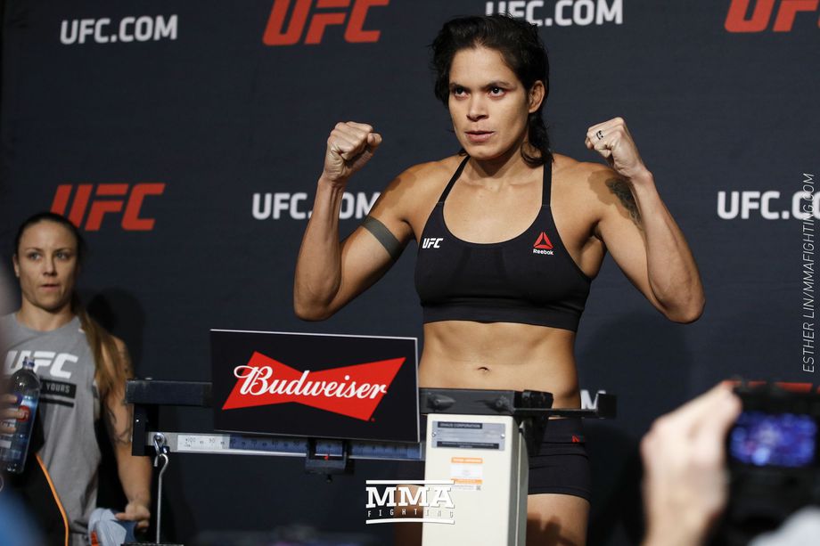 Аманда Нуньес выглядела истощенной еще на взвешивании, фото: MMA Fighting