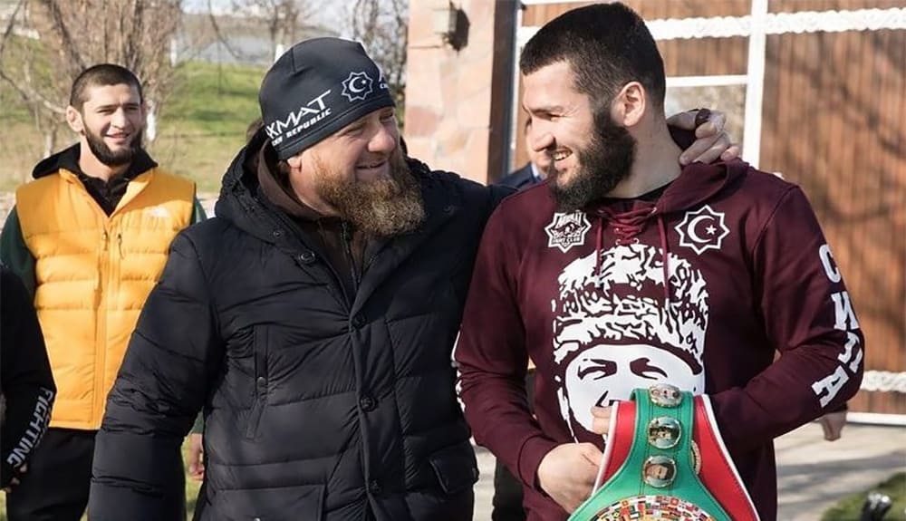 Ramzan Kadyrov and Artur Beterbiev