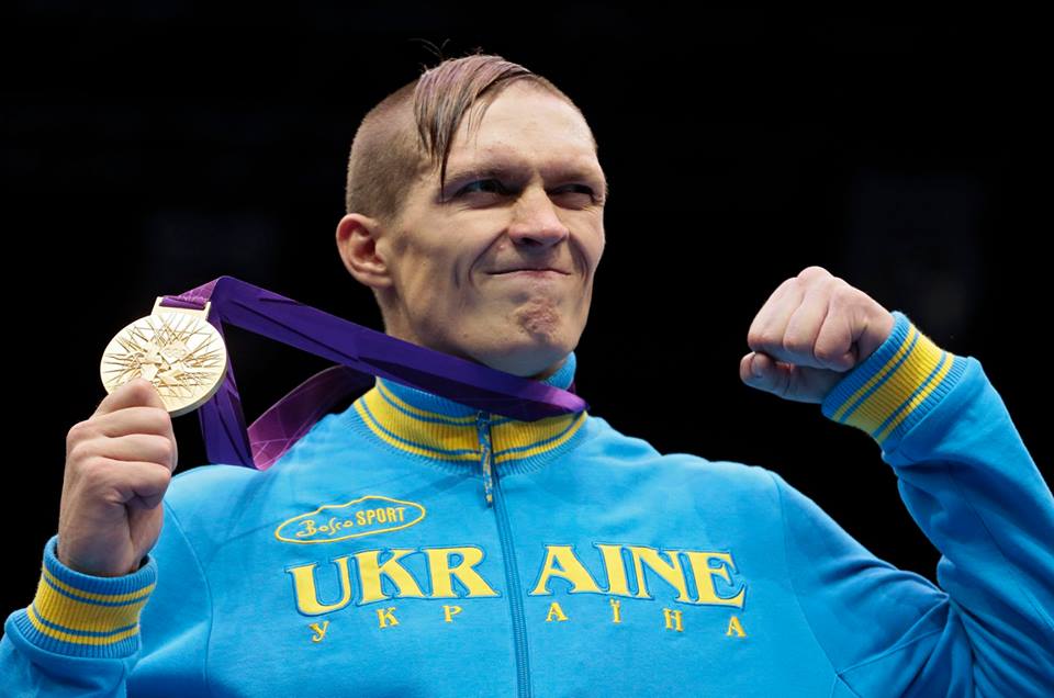 Alexander Usyk at the 2012 Olympics in London