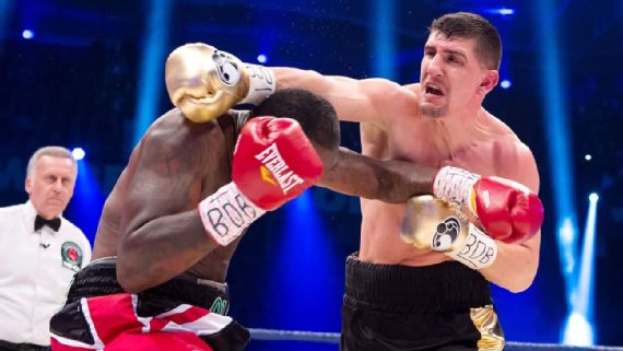 Cruiserweight Marco Huck will face off against Mairis Briedis for the vacant interim world title